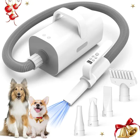 🐾 Smart Negative Ion Pet Hair Dryer — Efficient, Gentle, and Pet-Friendly