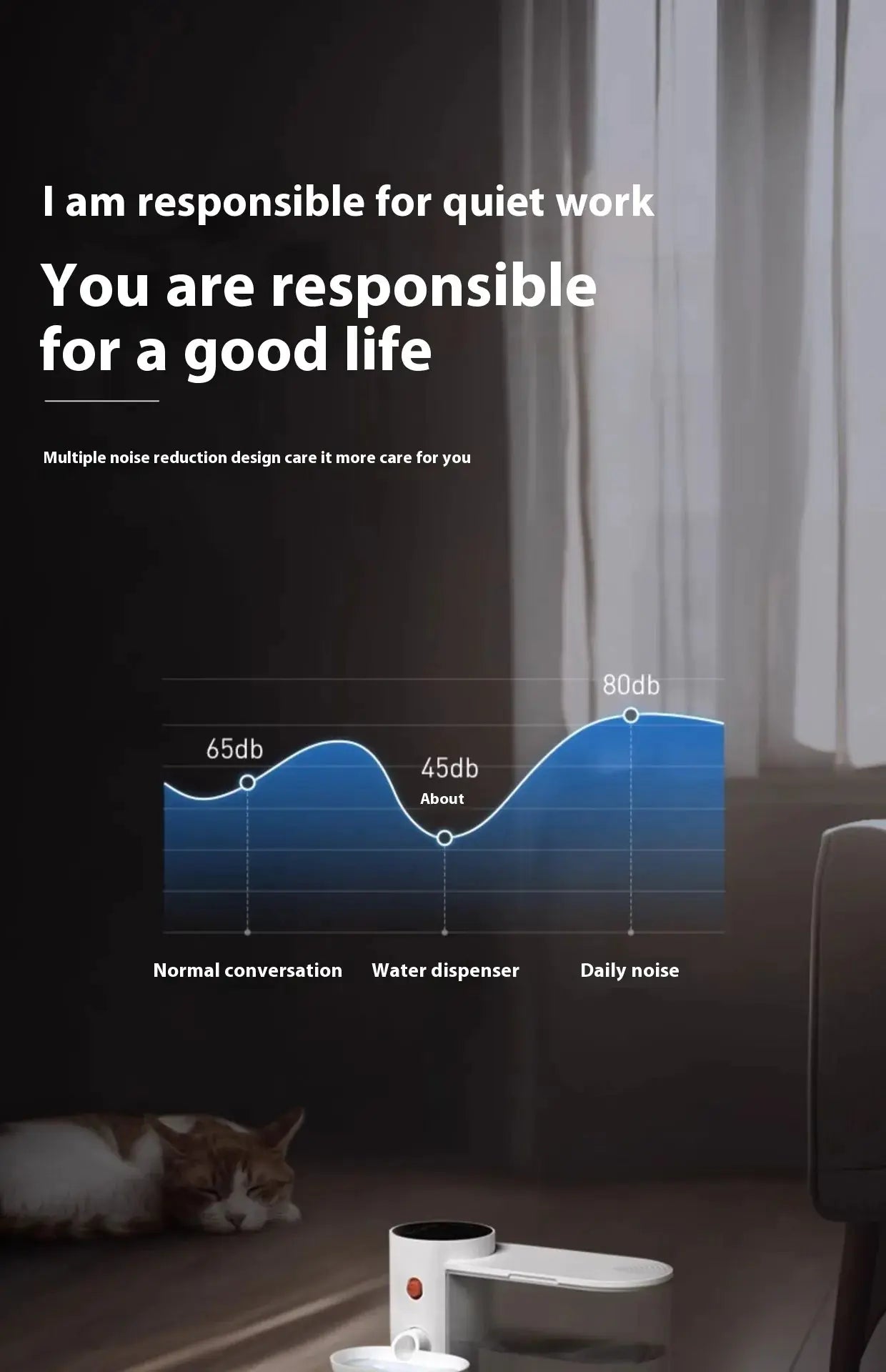 🐾 Dump Cat Rechargeable Water Fountain — Fresh Water Anytime