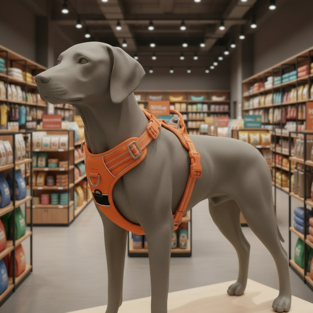 Reflective Dog Harness with Leash