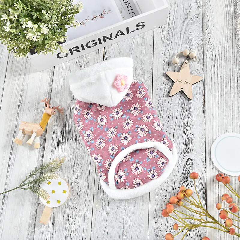 Daisy Coat for Dogs - Two-Legged Clothing Outfit