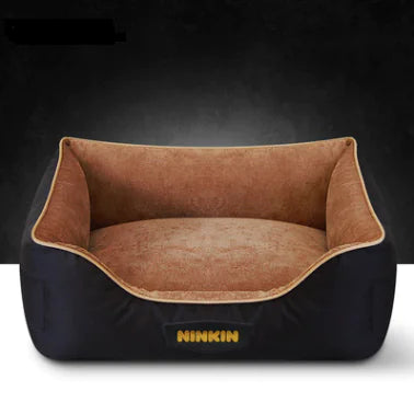 Classic Velvet Pet Bed for Dogs and Cats
