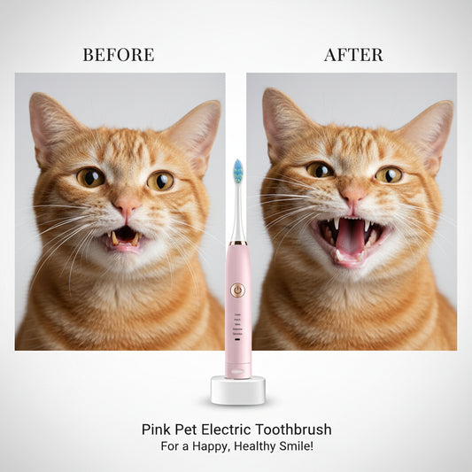 🐾 Pet Electric Toothbrush — Gentle & Effective Oral Care