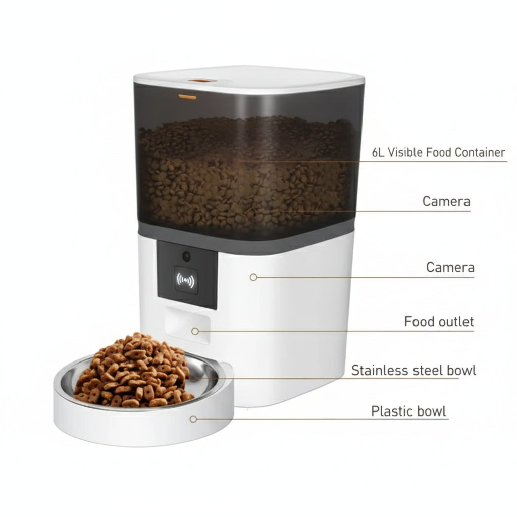 🐾 Automatic Electronic Pet Feeder — Smart Feeding Made Simpl