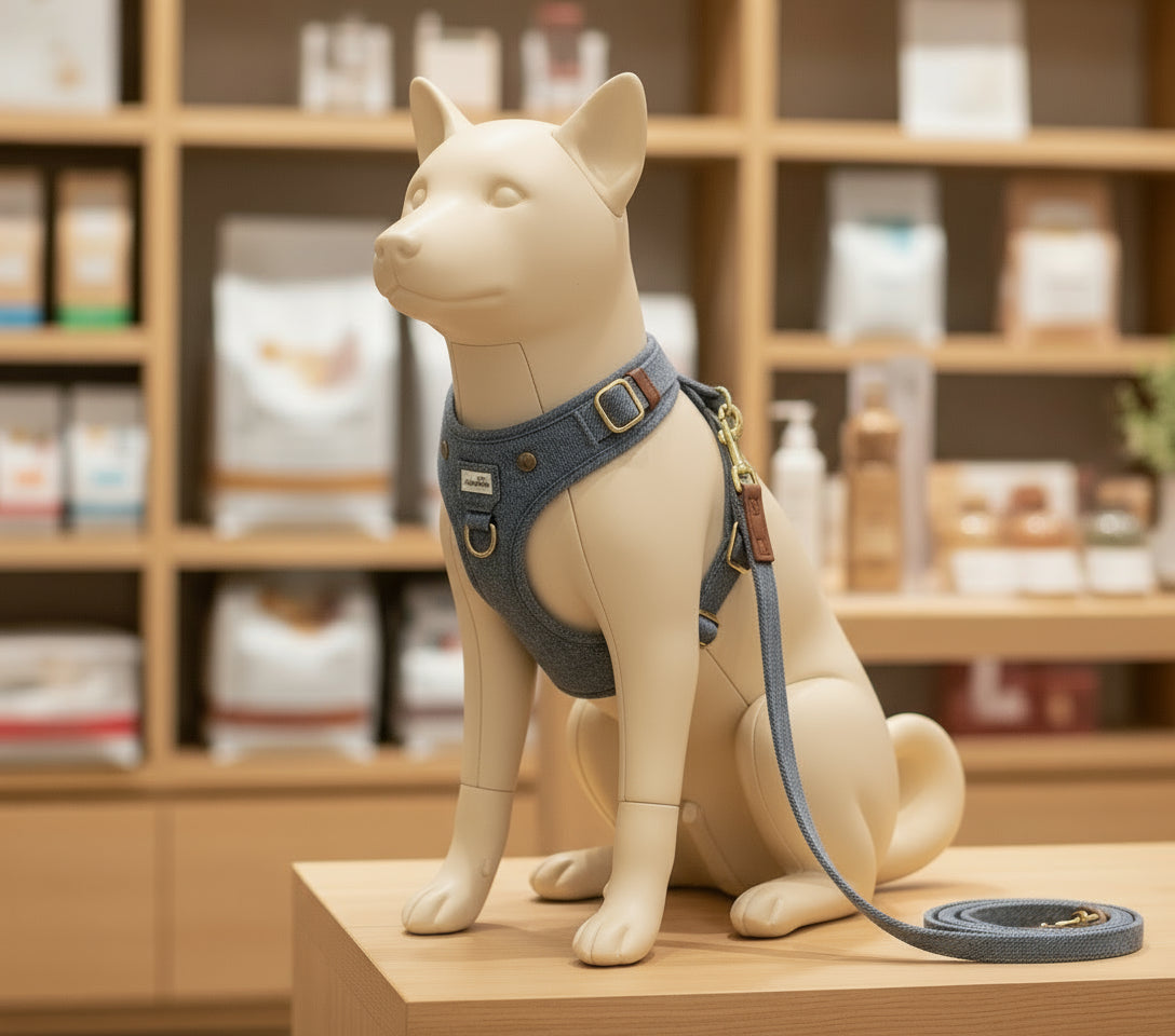 Compact Adjustable Dog Harness