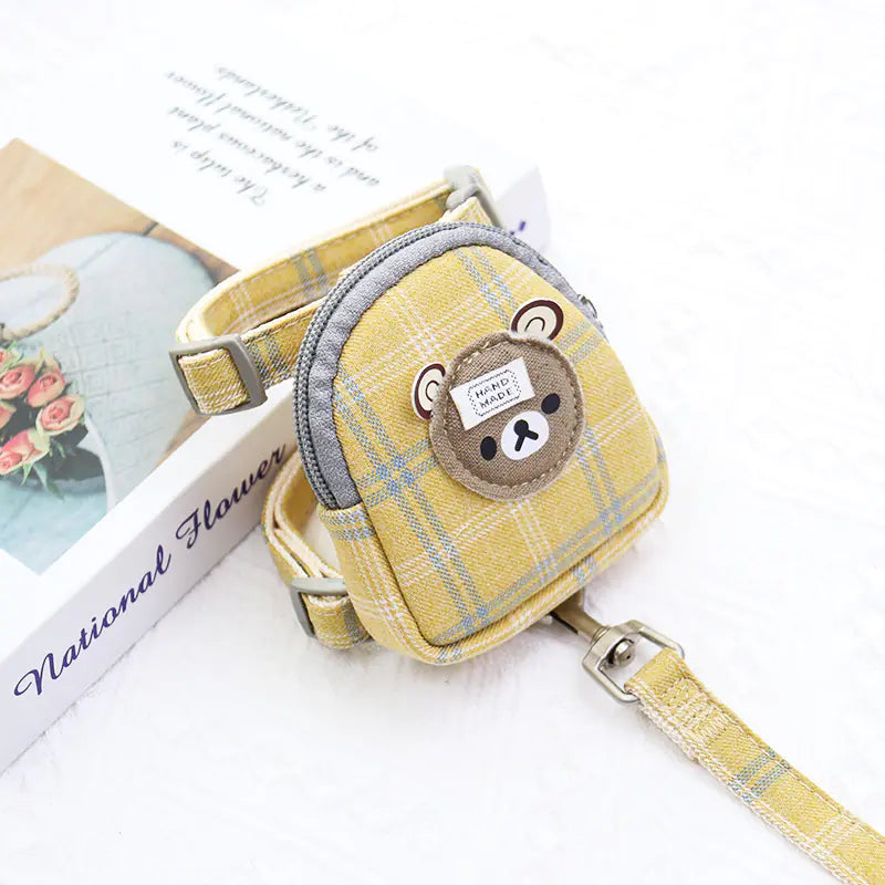 Dog Vest-Style Traction Rope Chest Strap for Safety