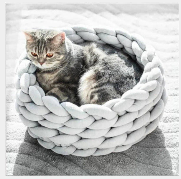 Premium Braided Cotton Pet Nest