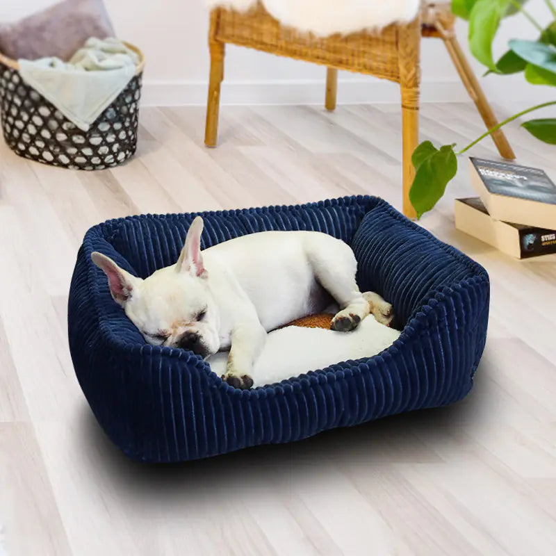 Cozy Square Washable Pet Bed
