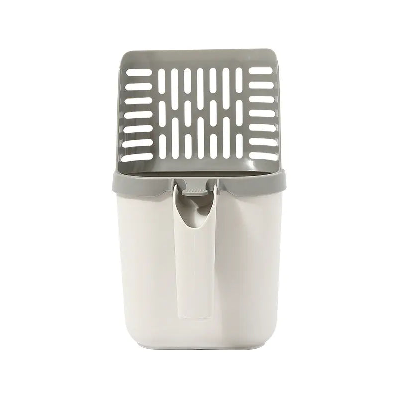 Large Capacity Litter Shovel and Waste Bin for Cats