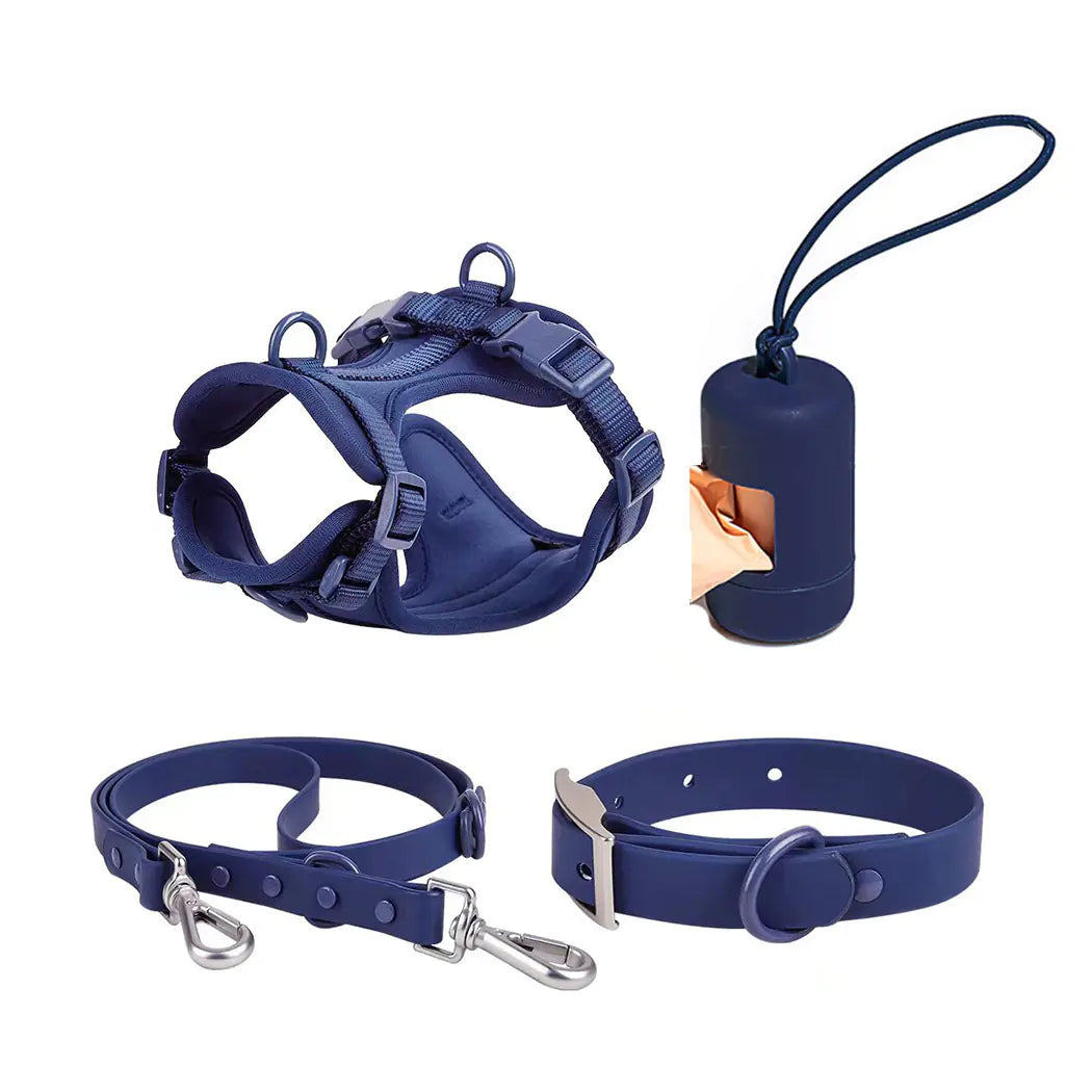 Waterproof Tactical Dog Chest Harness and Collar