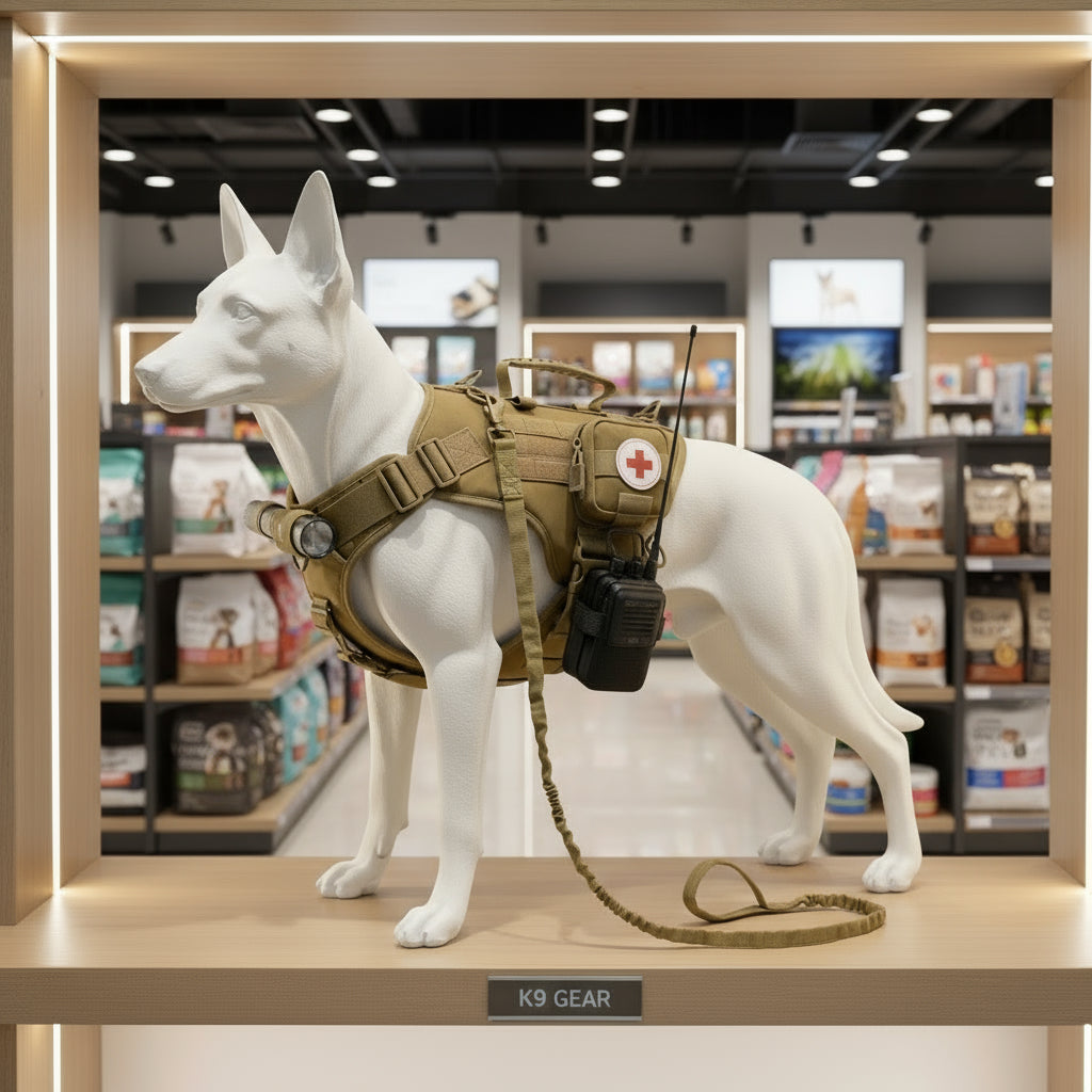 Tactics K9 Chest Harness Vest for Dogs