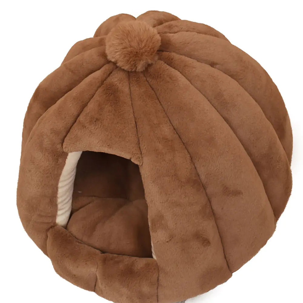 🐾 Cozy Pumpkin Pet House — Comfort Meets Adorable Design