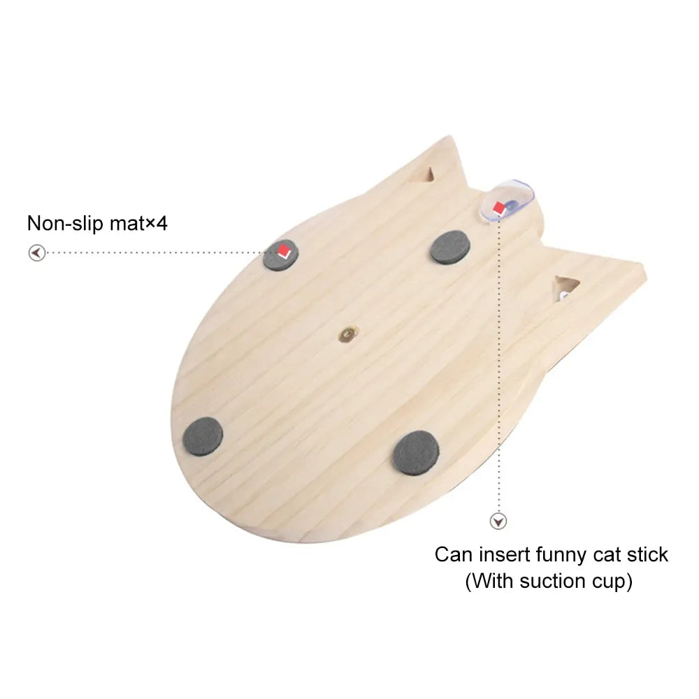 🐾 Three-Layer Cat Climbing Frame with Turntable Ball — The Ultimate Play & Exercise Hub