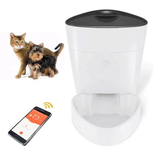 🐾 Automatic Smart Pet Feeder — Convenient Feeding for Cats & Dogs
