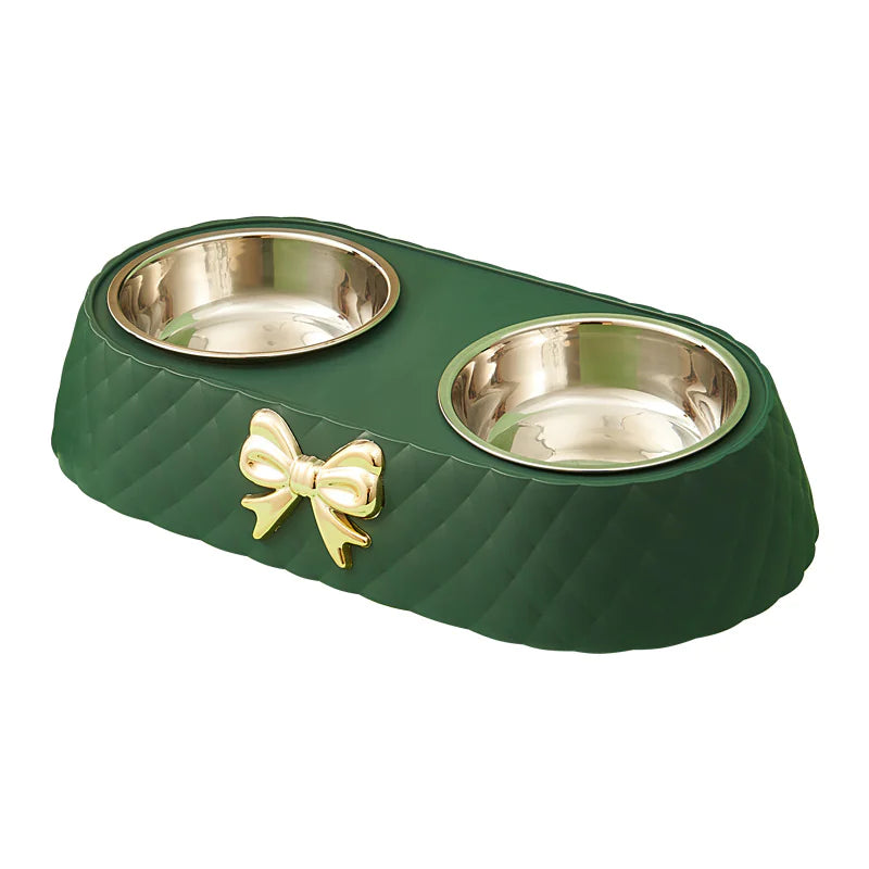 🎀 Bowknot Cat Bowl — Cute, Stylish & Practical