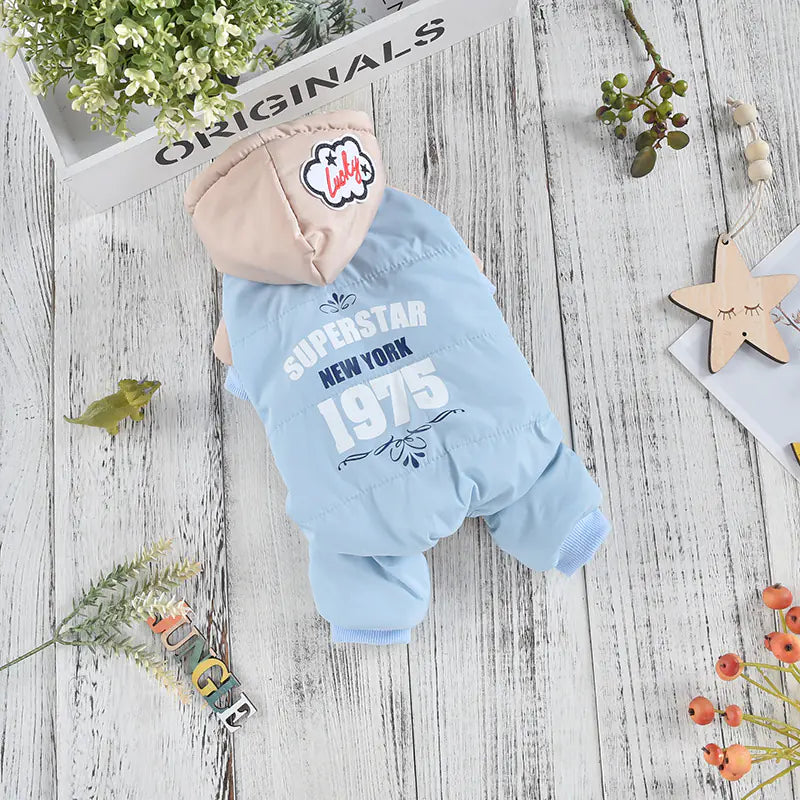 Thickened Cotton Padded Coat for Dogs