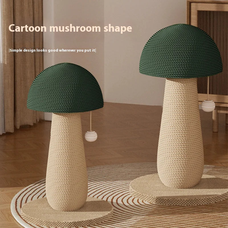 🐾 Mushroom Cat Scratcher — Durable Fun for Your Feline Friend