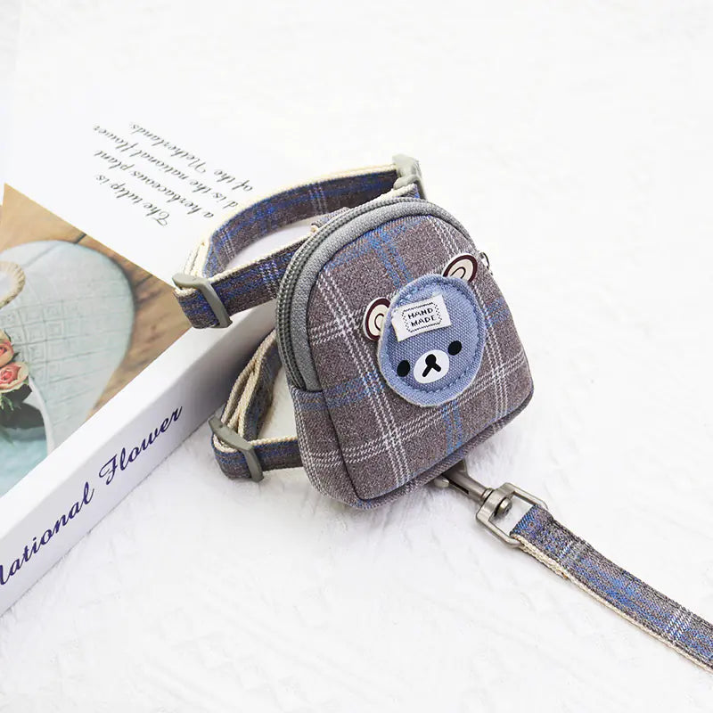 Dog Vest-Style Traction Rope Chest Strap for Safety