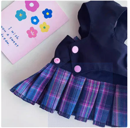 K Skirt Rope Harness Pet Clothes for Small Dogs