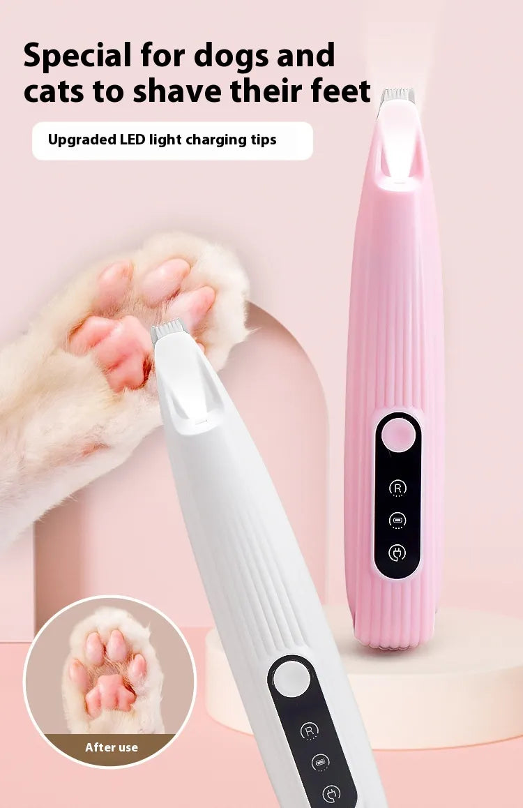🐾 Electric Pet Nail Grinder — Quiet, Efficient, and Stress-Free Grooming