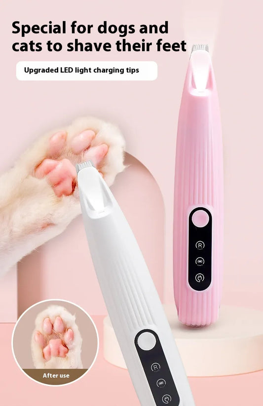 🐾 Electric Pet Nail Grinder — Quiet, Efficient, and Stress-Free Grooming