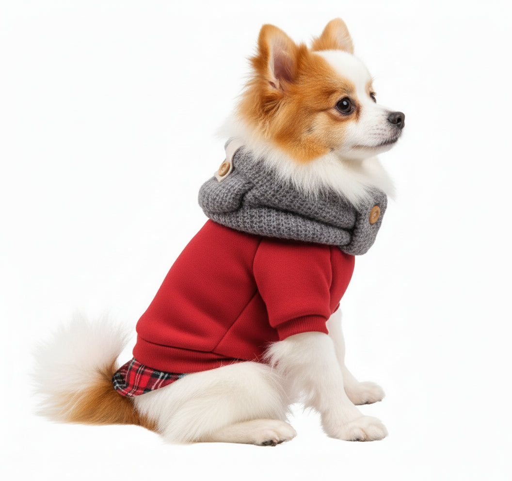 Velvet Bichon Pet Coat