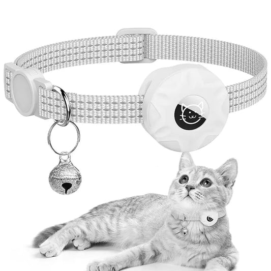 Apple AirTag Cat Collar Tracker with Reflective Bag