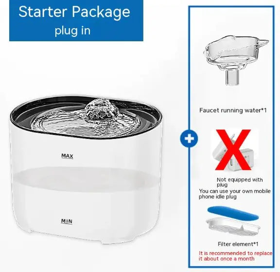🐾 Pet Intelligent Induction Circulating Filter Water Dispenser — Fresh, Clean, Hydrating Water Anytime
