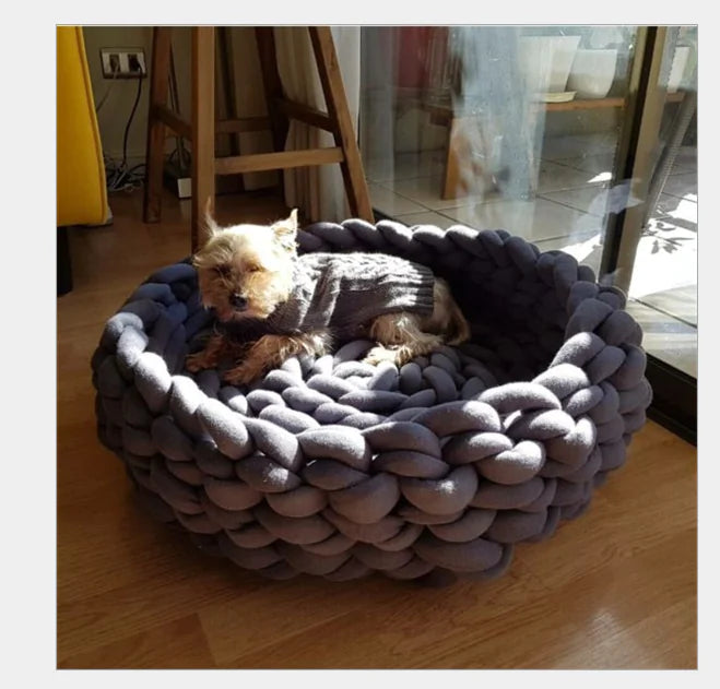 Premium Braided Cotton Pet Nest