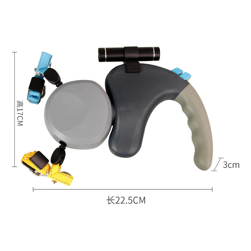 Dual-Handle Dog Leash