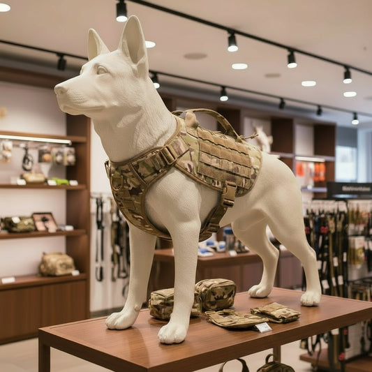 Tactical Large Dog Training Harness