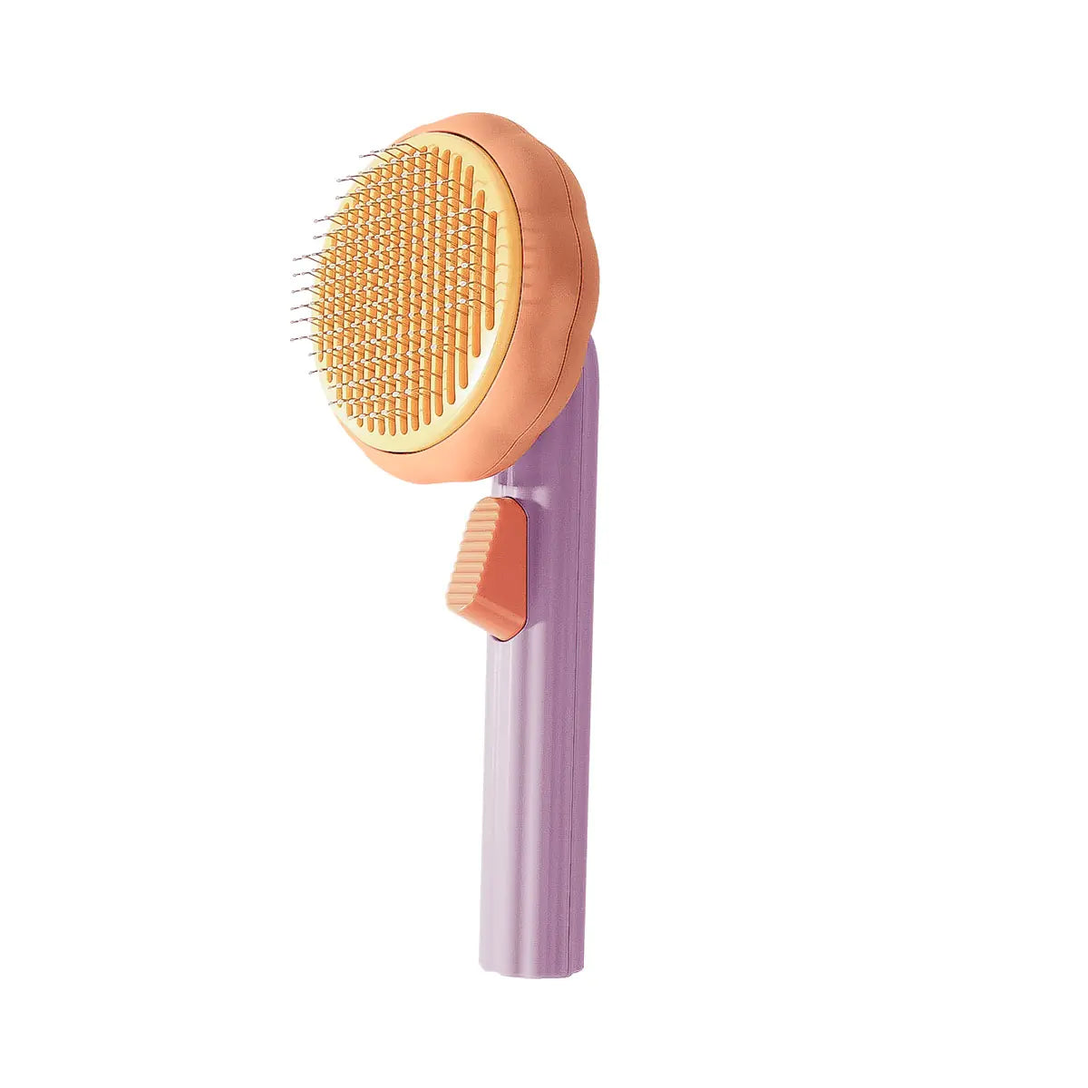 🐾 Pumpkin Pet Grooming Needle Brush — Gentle, Effective Grooming for Happy Pets