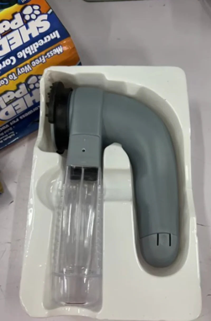 🐾 Pet Hair Vacuum & Massaging Groomer — Clean Homes, Happy Pets