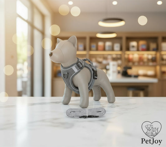 Cat Harness and Leash with Reflective Design (Single)