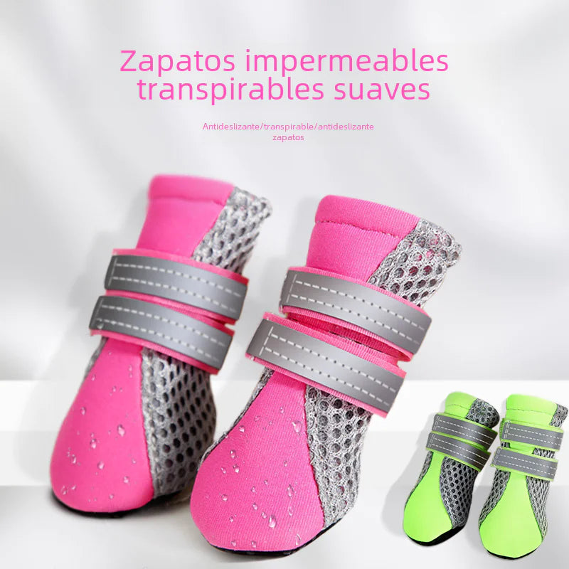 Breathable Grip Dog Shoes for Small Breeds