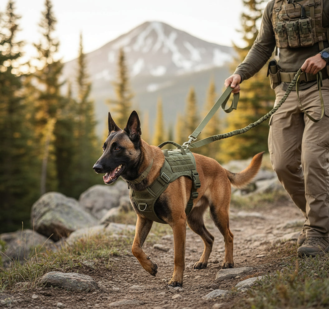 Outdoor Camouflage Tactical Nylon Vest for Pets