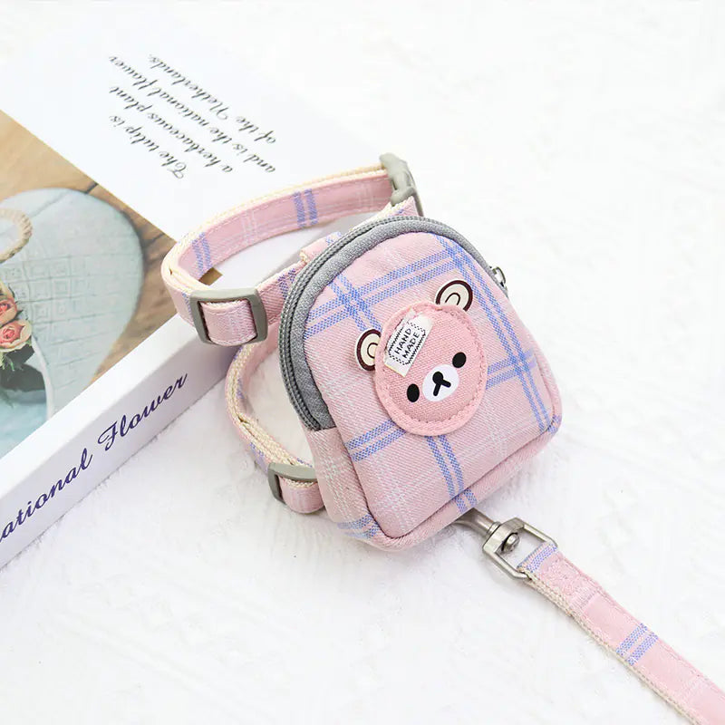 Dog Vest-Style Traction Rope Chest Strap for Safety